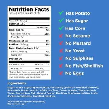 Kinnikinnick - KinniTOOS Chocolate Sandwich Cream Cookies - Gluten Free and Allergy Friendly, Vegan Cookies - 8 oz. Box