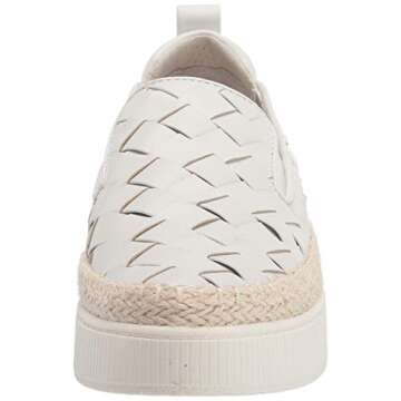 Franco Sarto Womens Homer3 Sneaker White 8 M