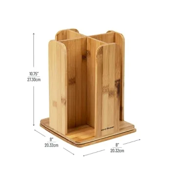 Mind Reader Lid Carousel for Organized Beverage Storage