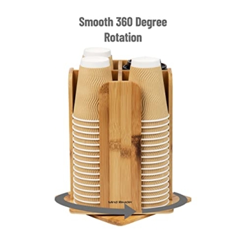 Mind Reader Lid Carousel for Organized Beverage Storage