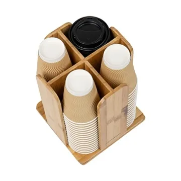 Mind Reader Lid Carousel for Organized Beverage Storage