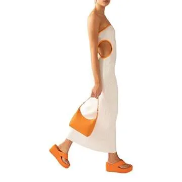 Faretumiya Chic Tube Maxi Dress Women Strapless Low Cut Backless Skinny Long Dress Going Out Formal ...