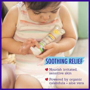 California Baby Calendula Cream (Unscented) | Soothing Baby Face Cream | 100% Plant-Based | Organic Calendula + Aloe Vera | Unscented Lotion For Sensitive Skin | Allergy Friendly | 1.8 oz / 51g