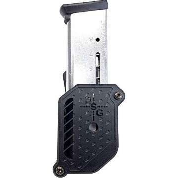 Black Scorpion Gear Competition Magazine Pouch Single Stack, IPSC, USPSA, 3 Gun Approved