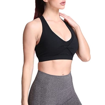Aoxjox Twist Sports Bra for Women Workout Fitness