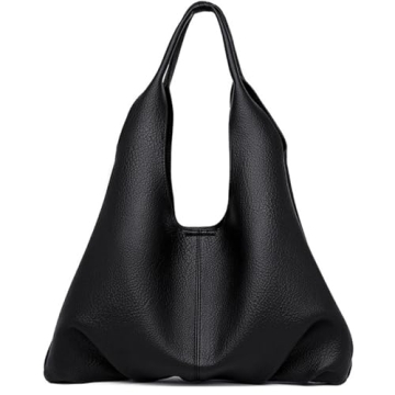 NIUEIMEE ZHOU Hobo Handbags for Women Retro Vegan Leather Shoulder Bags Tote Clutch Purses