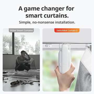 SwitchBot Curtain 3 - Smart Automatic Curtain Opener