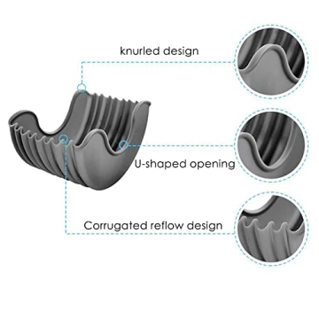 Retractable Silicone Burger Holders - 4 Pcs