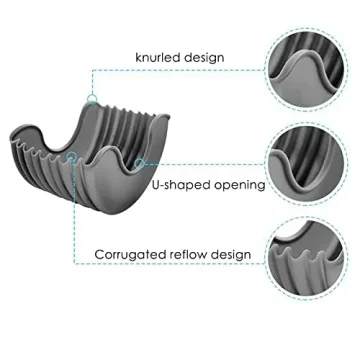 Retractable Silicone Burger Holders - 4 Pcs