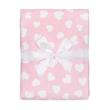 Soft Minky Baby Blanket with Reversible Design