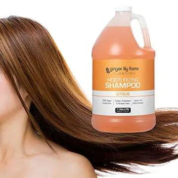 Ginger Lily Farms Moisturizing Shampoo 1 Gallon Vegan & Eco-friendly