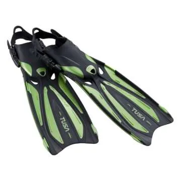 TUSA SF-22 Solla Open Heel Scuba Diving Fins - Top Performance