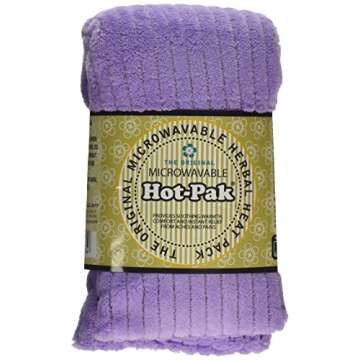 Warmies Lavender Microwavable Soft Cord Neck Wrap for Soothing Relief