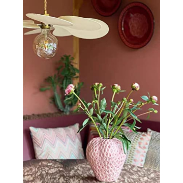 Asiasioc Strawberry Vintage Flower Vase for Home Decor