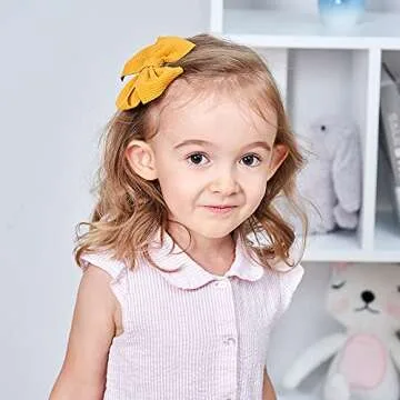 40PCS Big Hair Bows for Girls - Toddler Hair Accessories