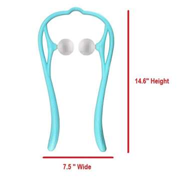 M1212 Shiatsu Neck & Shoulder Massager for Pain Relief