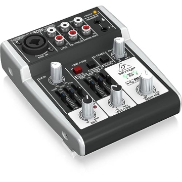 Behringer XENYX 302USB - 5-Input Audio Mixer