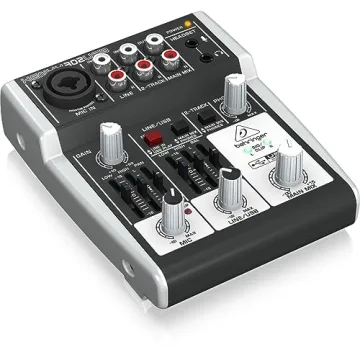 Behringer XENYX 302USB - 5-Input Audio Mixer