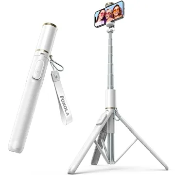 FOXOLA 61" Phone Tripod - All-in-One Selfie Stick Stand