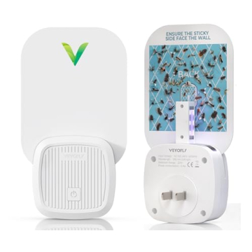Veyofly Indoor Fly Catcher | Non-Toxic Bug Trap with Refills