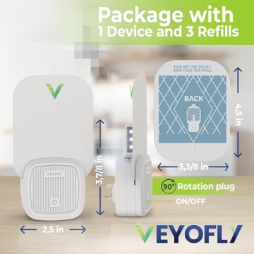 Veyofly Indoor Fly Trap | Non-Toxic Bug Catcher Solution