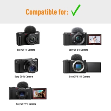 LTGEM Camera Case for Sony ZV-E10 ZV-1 Travel Safety