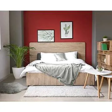 Micpolo Thicken Red Self-Adhesive Wallpaper for Easy Decor