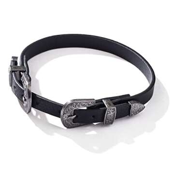 YOURUITU Buckle Retro Fashion Necklace for Women