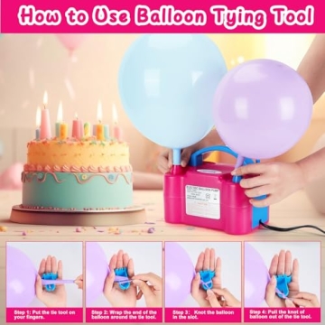 AGPTEK Portable Electric Air Pump for Parties