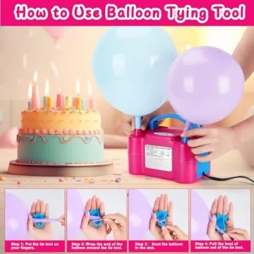 AGPTEK Portable Electric Air Pump for Parties