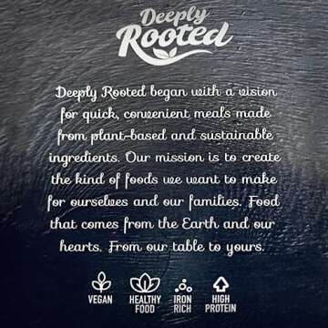 Deeply Rooted Meatless Crumbles - Plant-Based Fiesta Flavor