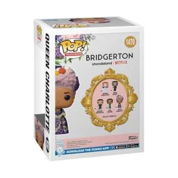 Funko POP! TV: Bridgerton - Queen Charlotte - Collectable Vinyl Figure - Gift Idea - Official Merchandise - for Kids & Adults - TV Fans - Model Figure for Collectors and Display
