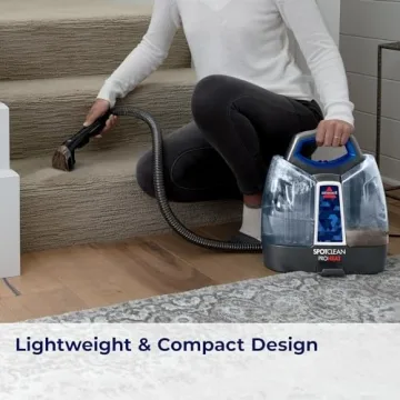 Bissell SpotClean ProHeat Portable Spot and Stain Carpet Cleaner, 2694, Blue