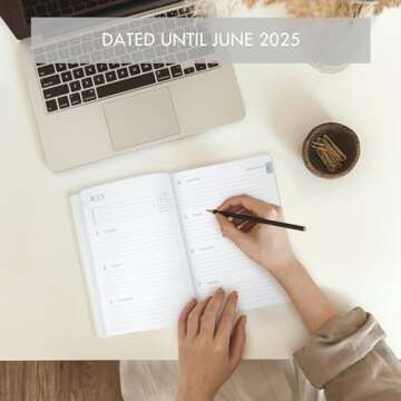 Stylish 2024-2025 Academic Planner for Students