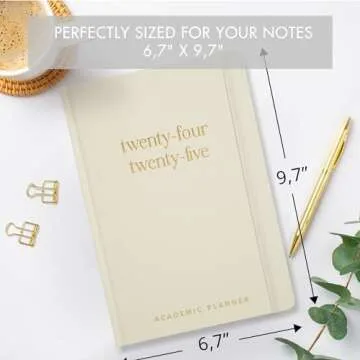 Stylish 2024-2025 Academic Planner for Students