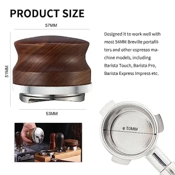 GURUDAR 53mm Coffee Distributor & Espresso Leveler Tool