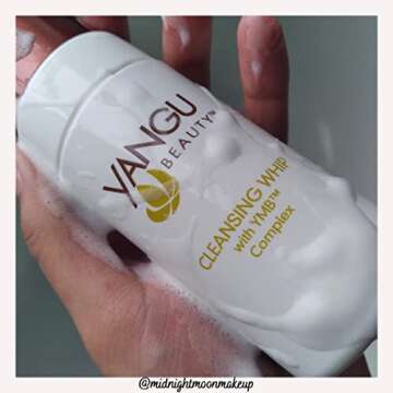 Yangu Beauty Cleansing Whip for sensitive, oily, acne prone skin