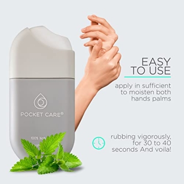 Travel-Friendly Peppermint Hand Spray for Moisturizing