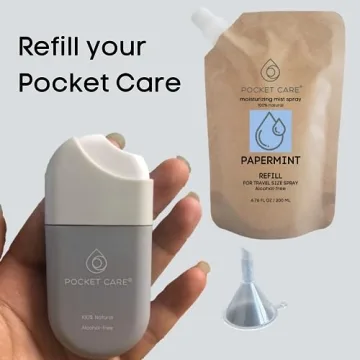 Travel-Friendly Peppermint Hand Spray for Moisturizing