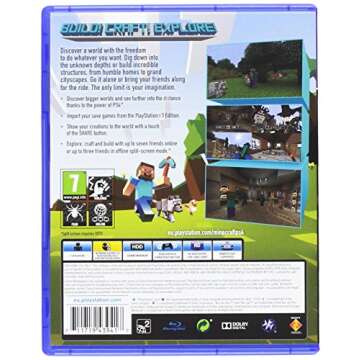 Minecraft for PS4 - Unleash Your Creativity and Adventure