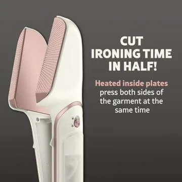 Conair Steam Stylist | 3-in-1 Iron for Quick Wrinkle Removal