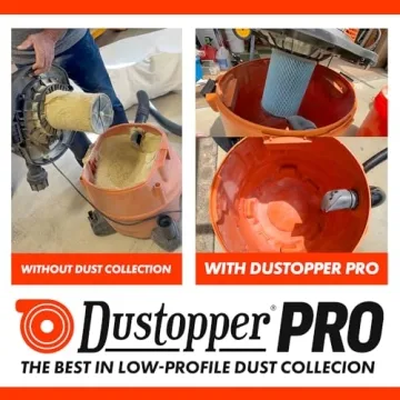 Dustopper PRO Low-Profile Dust Separator for Vacuums