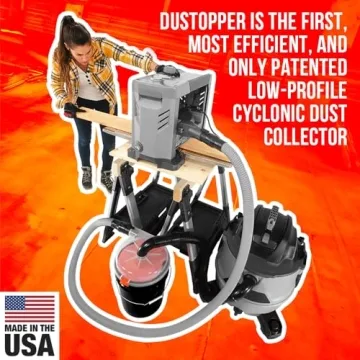 Dustopper PRO Low-Profile Dust Separator for Vacuums