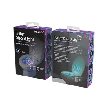 InnoVibe Toilet Disco Light - Fun Bathroom Accessory