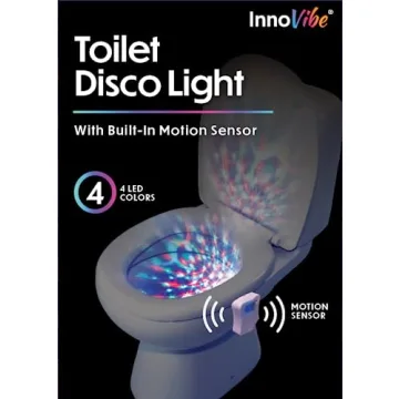 InnoVibe Toilet Disco Light - Fun Bathroom Accessory