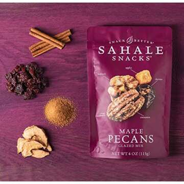 Sahale Snacks Maple Pecans Glazed Nut Mix - 4 Oz