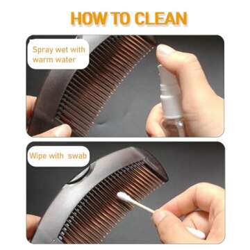 Dandruff Comb, Scalp Comb Psoriasis Comb Dandruff Removal Comb Scalp Sweep Dandruff Comb Remover, Lice Comb Multifunctional Energy Massager Hair Comb for Scalp Massage Combs for Women Men