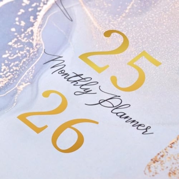 2025-2026 Monthly Planner - Stylish & Functional Design