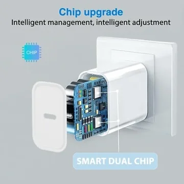 25W iPhone Charger with 10FT Cables 2-Pack