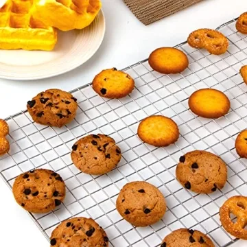 Cooling Rack Set for Baking and Cooking, 2-Pack Stainless Steel